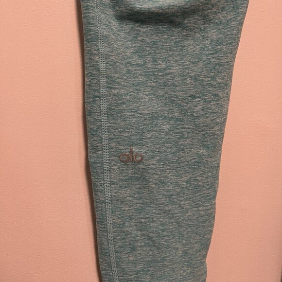 Alo Yoga Blue High-Waist Alosoft Lounge Legging Size Large - Picture 5 of 9